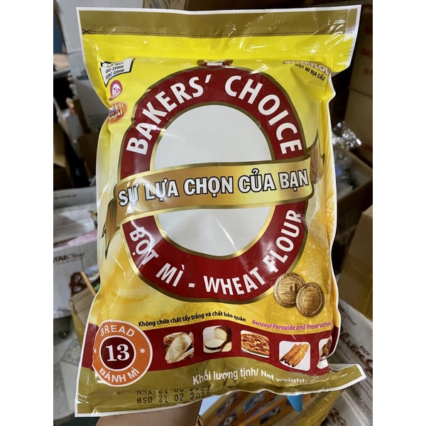 Bột mì Bakers’ Choice số 13 túi 1kg