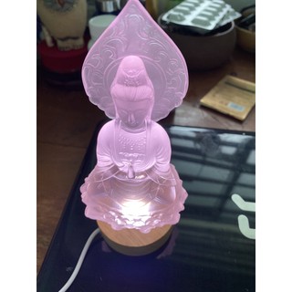 Đế gỗ có công tắc và đèn Lead