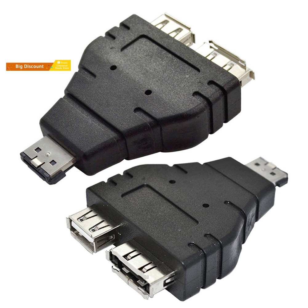 Bộ chuyển đổi nguồn điện ESATA sang ESATA USB