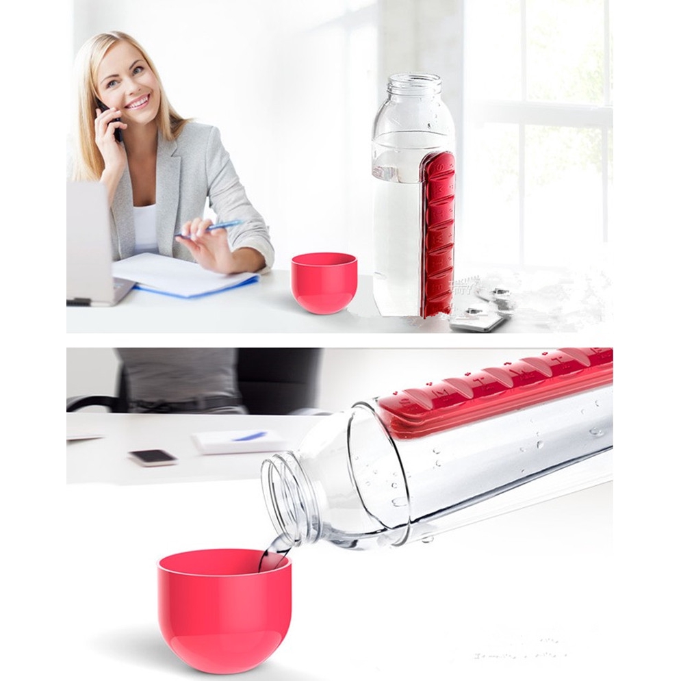 Bình nhựa có ngăn đựng thuốc tiện dụng | BigBuy360 - bigbuy360.vn