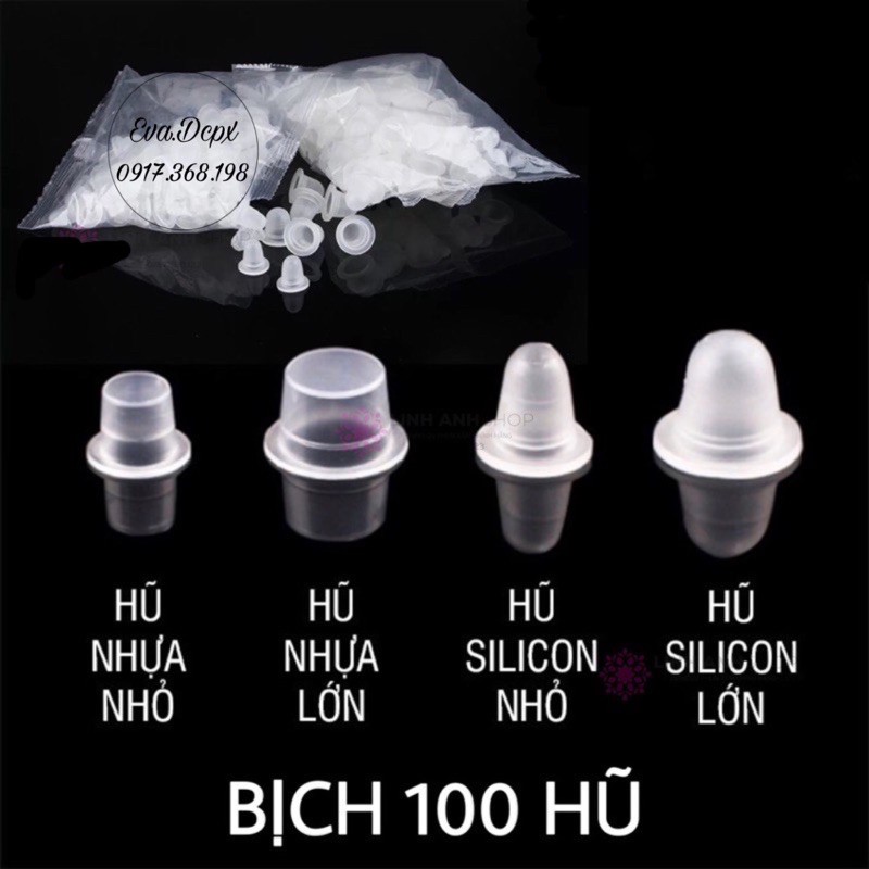 Chum đựng mực silicon (gói ~ 100c)