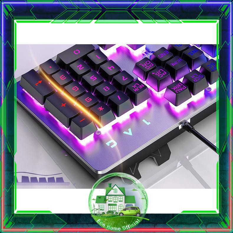 (Nháy Led Theo Nhạc) Combo Bộ Bàn Phím Giả Cơ K002 Black RGB - Tai nghe Gaming - Chuột Gaming - Pad Chuột ( BH 1 năm ) | BigBuy360 - bigbuy360.vn