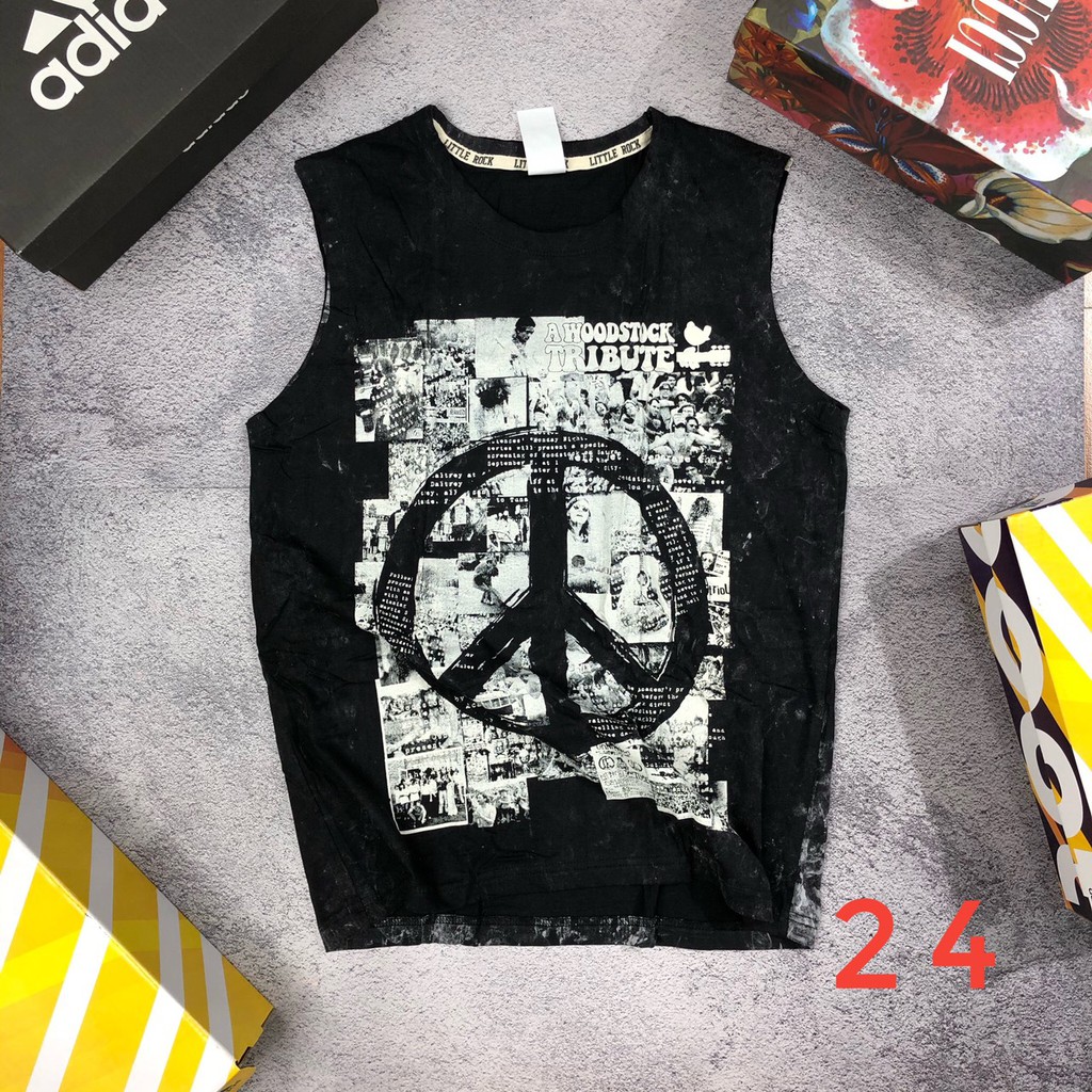 Áo sát nách tanktop 3 lỗ tập gym nam SNTL - XL