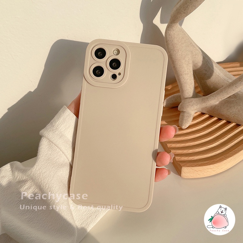 Ốp Điện Thoại TPU Mềm Chống Sốc Bảo Vệ Ống Kính Máy Ảnh Cho iPhone 13 Mini 12 Pro Max 11 Xr Xs Max X 7 8 Plus 12Mini