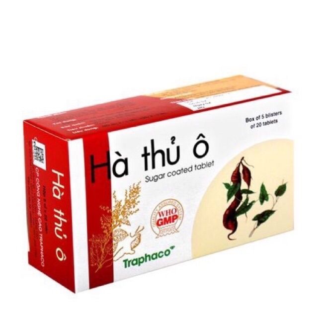 Hà thủ ô Traphaco (hộp 100 viên)
