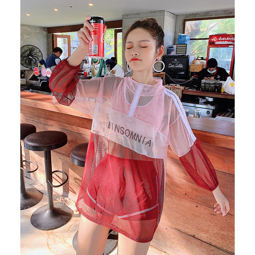 [Mã WASTCOOL giảm 15% tối đa 50K đơn 99K] Bộ đồ bơi nữ áo lưới thể thao áo tắm bikini mùa hè đi biển - ảnh thật | BigBuy360 - bigbuy360.vn