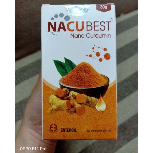 Nghệ nano Nacubest lọ 50g