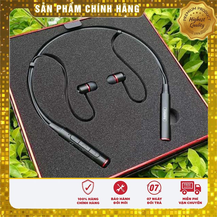 Tai nghe Bluetooth Remax RB-S6 / Remax S6 thể thao choàng cổ có 2 đầu hít nam châm