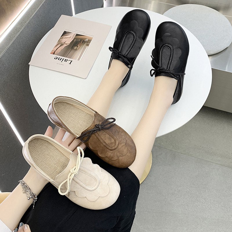 Giày Búp Bê Mềm Phong Cách Retro 2021 Cho Nữ | BigBuy360 - bigbuy360.vn