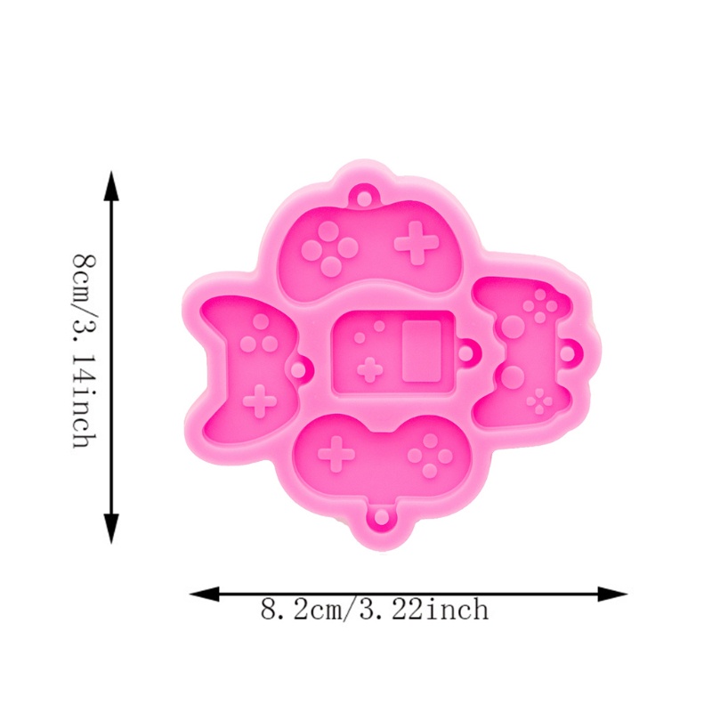 Khuôn Silicone Làm Móc Khóa / Trang Sức Hình Tay Cầm Chơi Game DIY