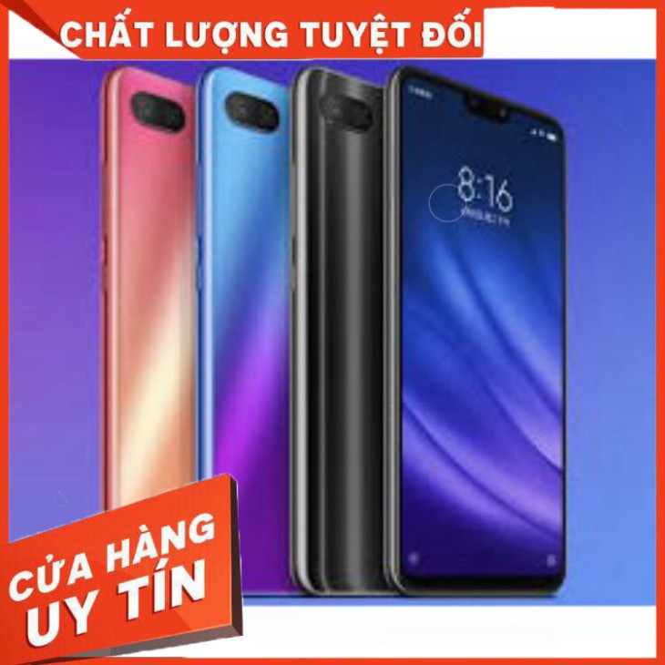 [ SIÊU GIẢM GIÁ  ] [Giá Sốc] điện thoại Xiaomi Mi8 Lite 2 sim ram 4G bộ nhớ 64G mới Chính hãng, có Sẵn Tiếng Việt, Chiến