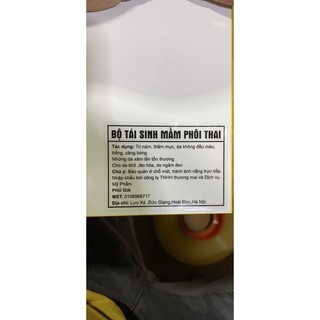 Mầm phôi thai tái sinh (mẫu mới 2024)