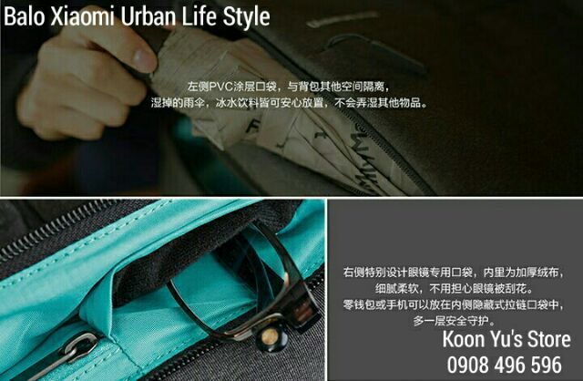 Balo Xiaomi Urban Life Style