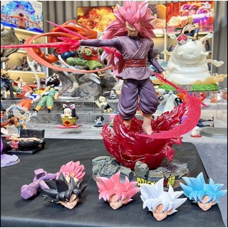 Mô hình goku black rose 6 đầu zamas 43cm 4.4kg - dragon ball