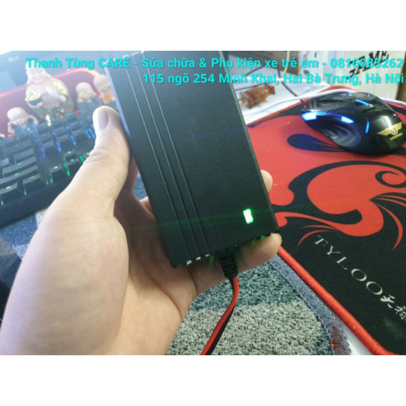 Sạc nhanh 12V cho xe điện trẻ em 12V-3000ma