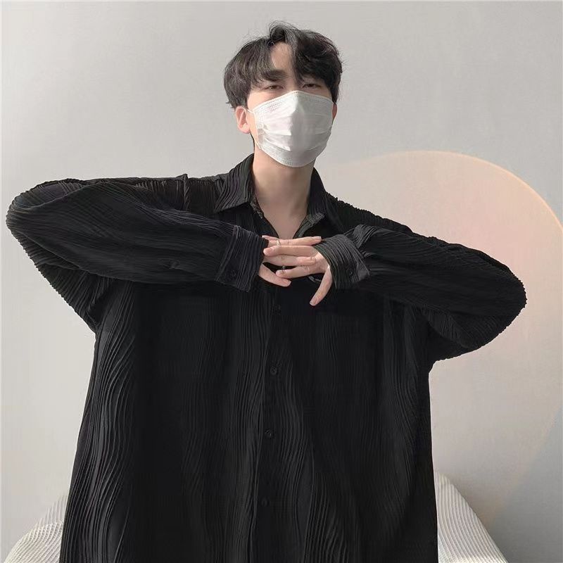 Áo Sơ Mi Nam Nữ Dài Tay Áo Sơ Mi Tay Dài Màu Trơn Thiết Kế Đơn Giản Thời Trang Hàn Quốc Cao Cấp Cho Nam Và Nữ Áo Sơ Mi Nam Dài Tay Dáng Rộng Phong Cách Hàn Quốc Mớiáo sơ mi hoạ tiết