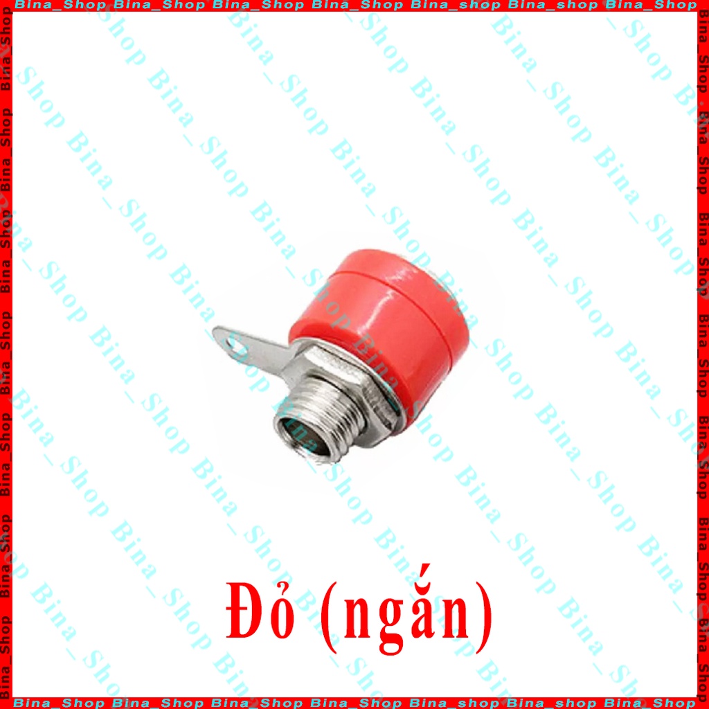 Jack bắp chuối cái 4mm Chuôi cắm 4m đỏ/đen (tự chọn)