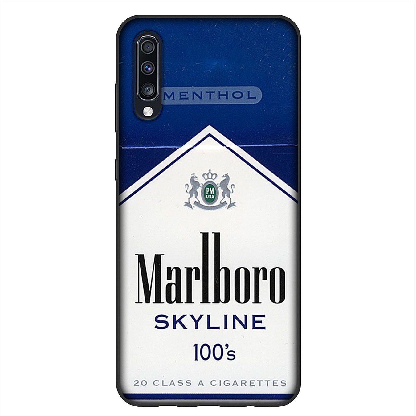 Ốp điện thoại silicon mềm họa tiết marlboro cho iPhone XR X XS Max 7 8 6 6s Plus + 6Plus 7Plus 8Plus