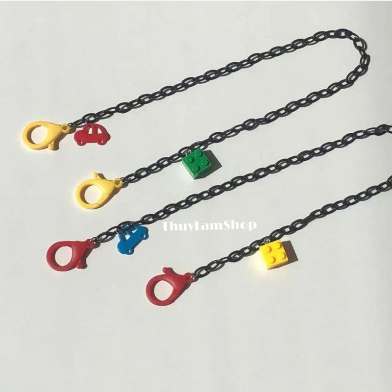 Dây đeo trang trí khẩu trang/mắt kính mic ngẫu nhiên chống rơi trượt tiện lợi dễ thương