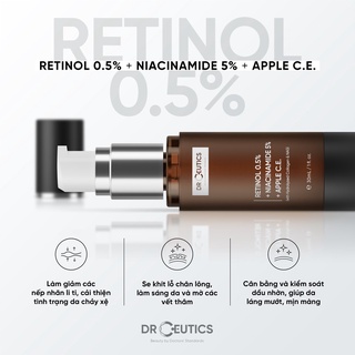 Kem Dưỡng Retinol DrCeutics chống lão hóa, giảm nếp nhăn