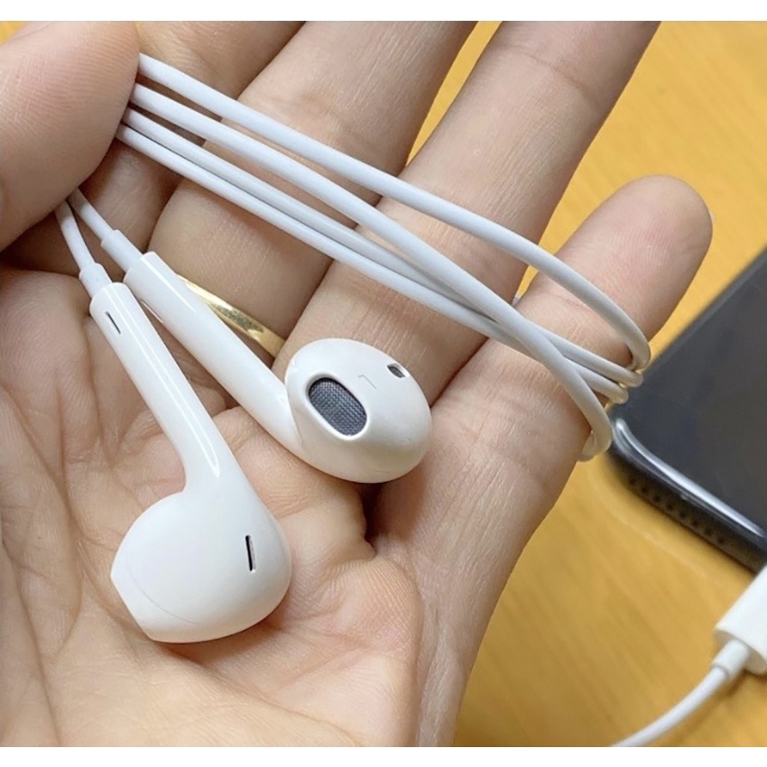 Tai Nghe Cổng Sạc / Tai Nghe Điện Thoại 7 Plus / 8Plus / X / 11Pro / 12 Mini / 13 Promax - Bảo Hành 3 Tháng