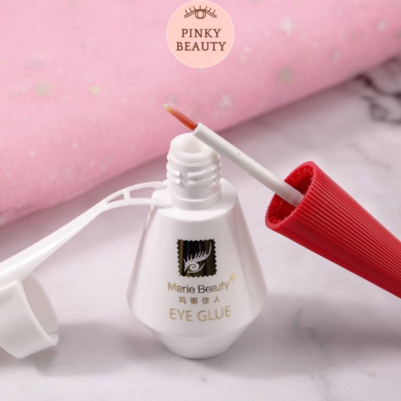 Keo Dán Lông Mi, Kích Mí Pinky Beauty 2 Trong 1 Không Gây Đau Rát Kích Ứng Da Lọ 5ml