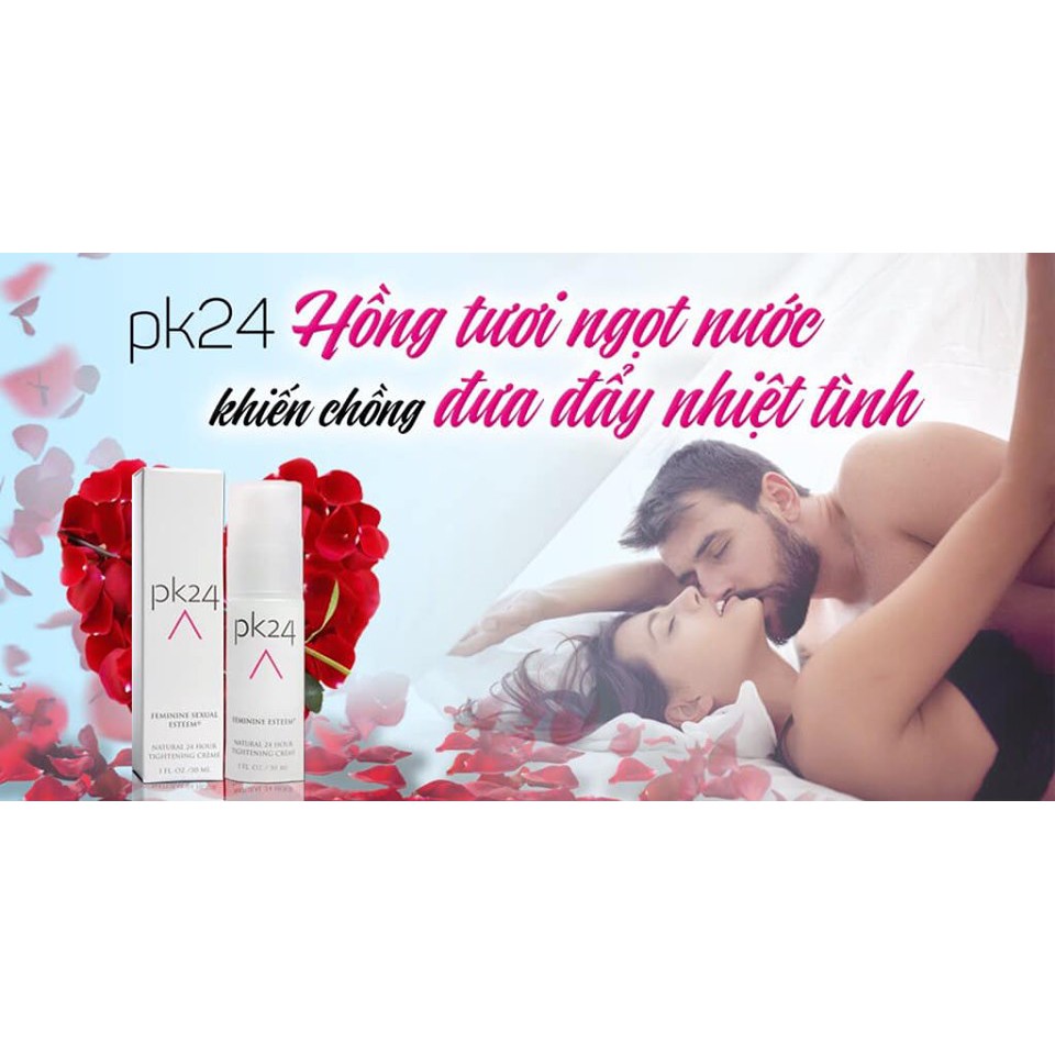 Gel bôi se khít, bôi trơn làm hồng vùng kín PK24 (gói 3g) Mới 100%.Bảo hành 6 tháng0