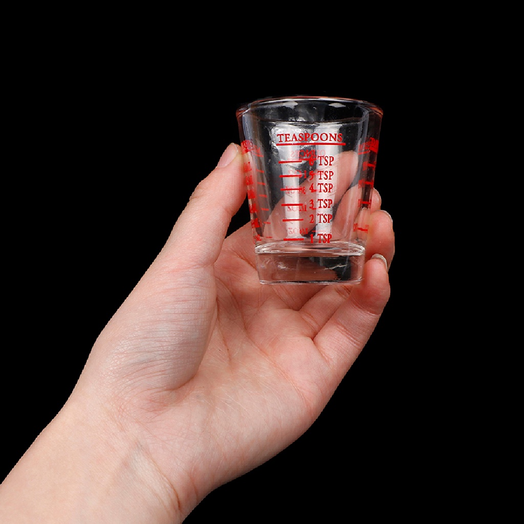 1 Cốc Thủy Tinh Đong Dung Tích 50 / 100 ML ♨Trên đó
