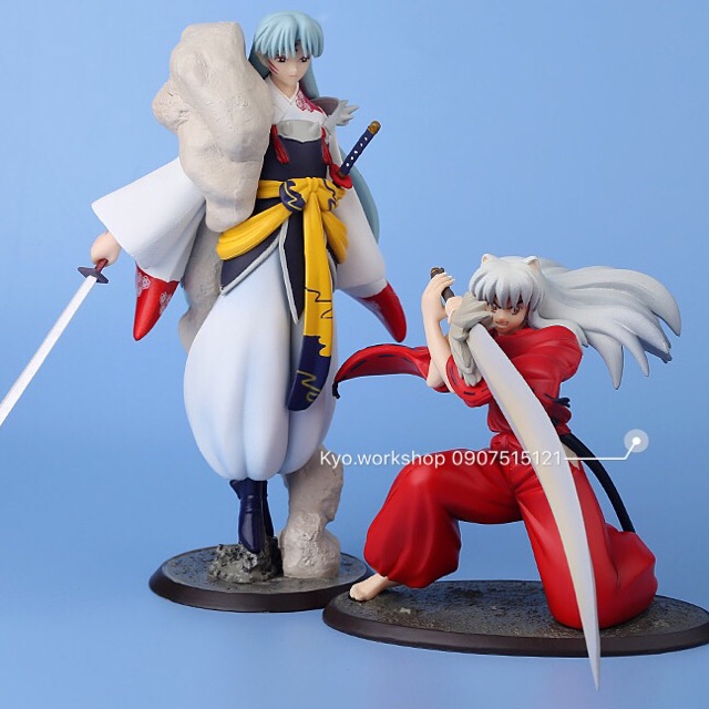 Mô hình figure Inuyasha & Sesshomaru trong Inuyasha