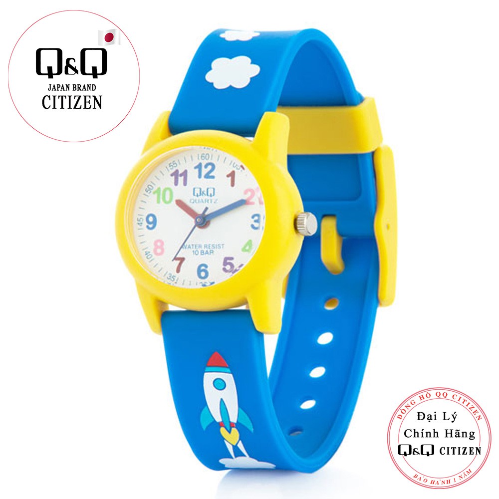 Đồng hồ trẻ em Q&Q Citizen VR99J003Y thương hiệu Nhật Bản
