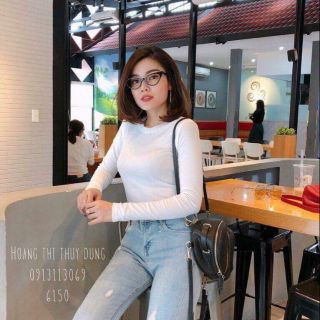 áo thun body tay dài nữ