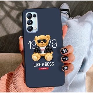 Ốp lưng điện thoại(SIÊU RẺ) cho OPPO RENO 3 / 4 / 5,ốp nhựa in hình gấu cute Shop.viet9