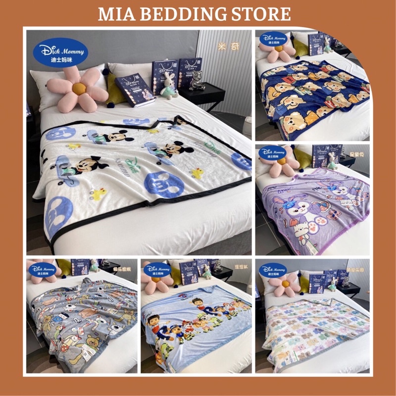 Chăn Tuyết Dick Mommy Mềm Mịn Cho Bé Đắp Và Mang Đi Học Tiện Lợi MIA BEDDING STORE