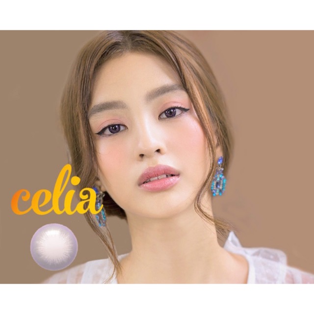 Kính Áp Tròng DOLL EYES Celia Violet Limited Edition 14,2mm (LENS CÓ ĐỘ CẬN)