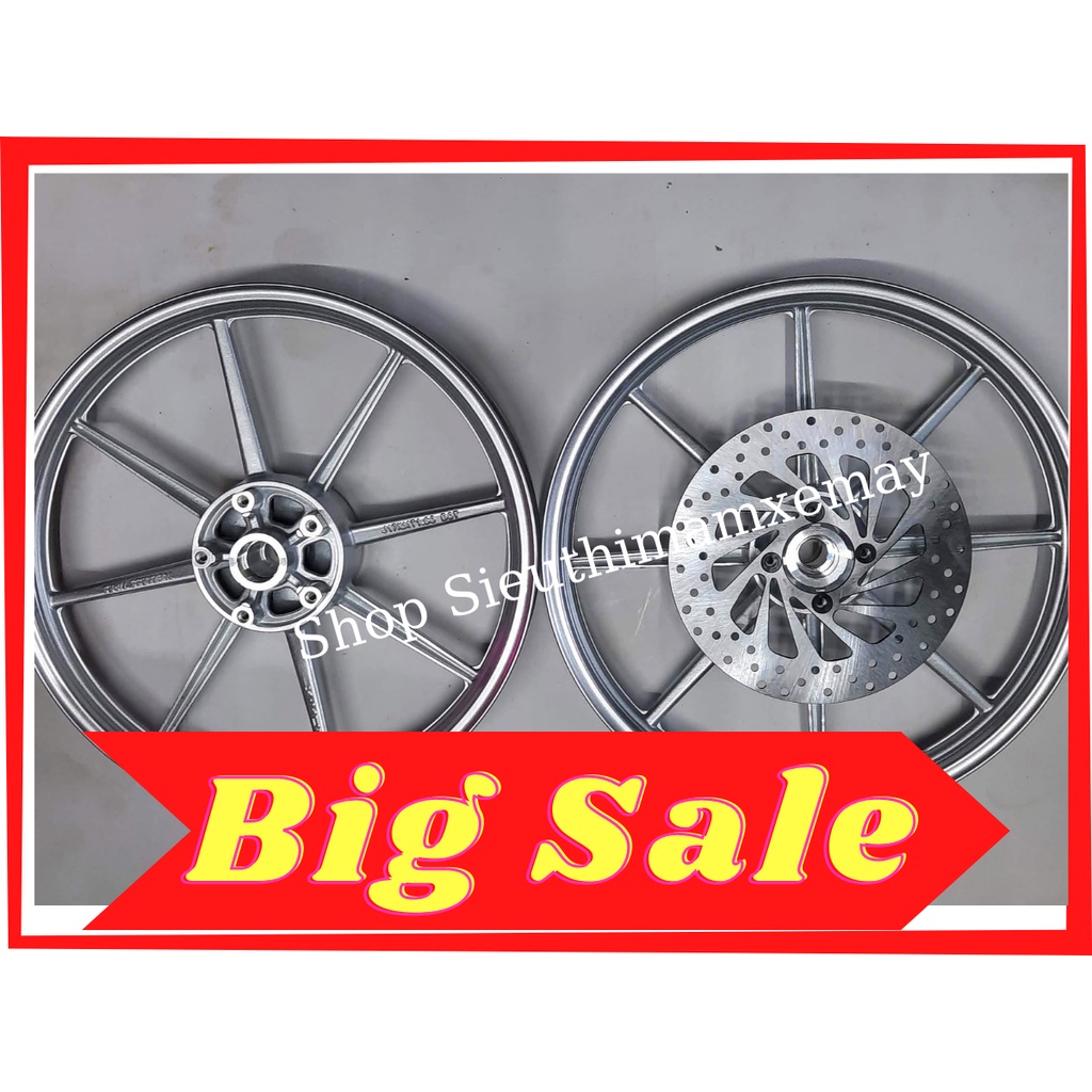 Mâm 8 cây Asiro dùng cho Exiter 150-155 bản 1.4 và 1.6