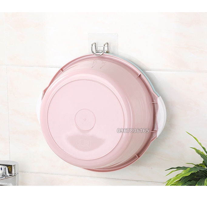 Móc Inox Dán Tường Treo Chậu Nhà Tắm, Treo Đồ Nhà Bếp Hình Chữ L
