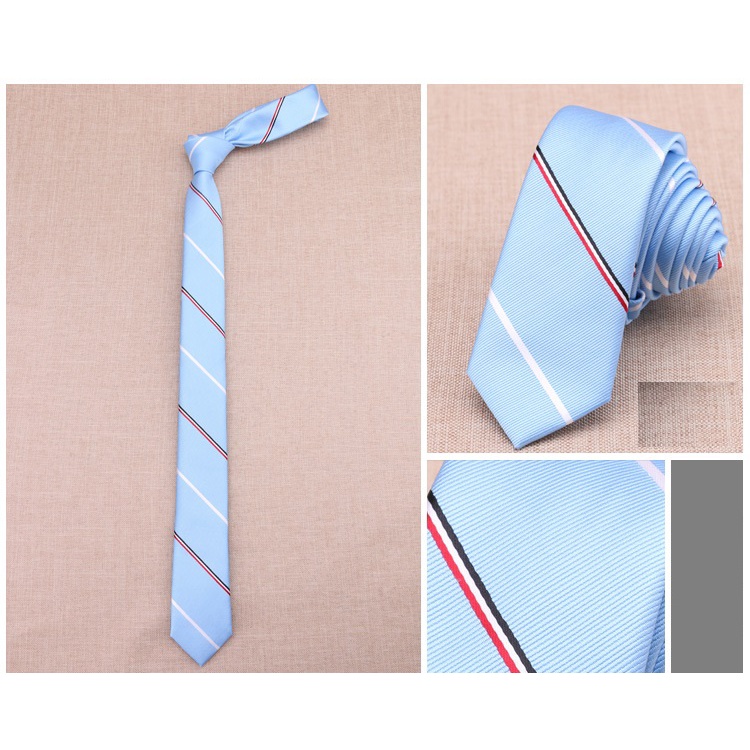 Cà vạt Nam bản nhỏ 5cm thời trang phong cách Hàn Quốc, Calavat sinh viên, Cavat chú rể, Cravat dự tiệc CV-582