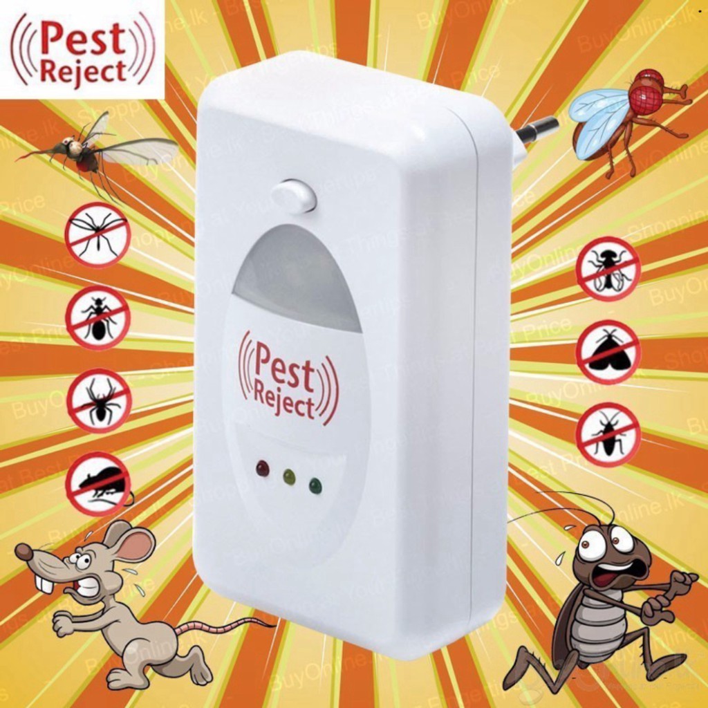 Máy đuổi muỗi Máy đuổi côn trùng Pest Reject, Không ảnh hưởng đến con người và vật nuôi