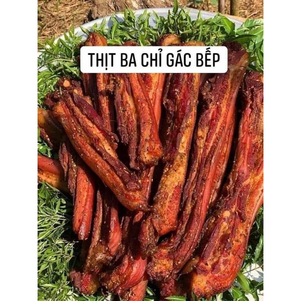 500G THỊT LỢN SẤY - THỊT BA CHỈ GÁC BẾP