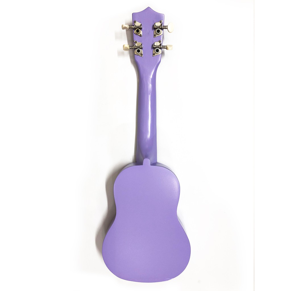 [GIAO NHANH 2H] Đàn Ukulele Gỗ Tím Ngất Ngây WOIM Soprano Size 21inch 53cm (Mua 1 Tặng 5)