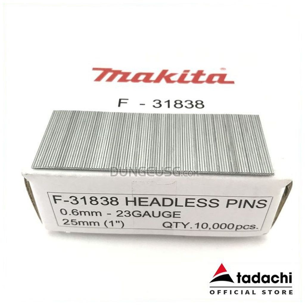 Đinh F 0.6x25mm dùng cho máy bắn đinh Makita F-31838