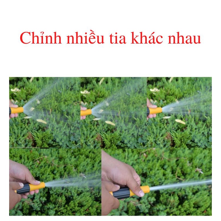 Vòi phun tưới cây, rửa xe, xịt rửa sân vườn lionking, điều chỉnh được nhiều tia nước dễ dàng sử dụng KN200