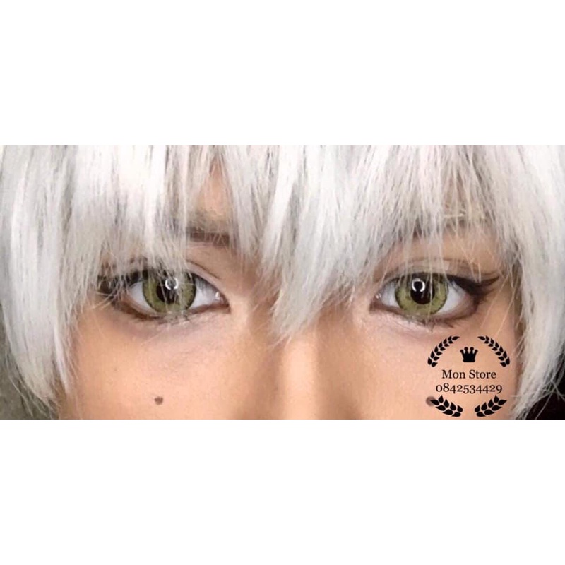Demon Contact Lens - Kính áp tròng cosplay nhiều màu đủ độ cận 0-8 lệch màu lệch độ