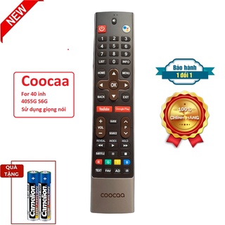 Điều khiển tivi Coocaa smart giọng nói 40inh 40S6G Hàng chính hãng các dòng S5G S6G [ BH 12 tháng ]