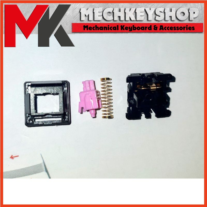 Combo 5 công tắc Alpaca V2 Noir Rose - Alpaca Hường dùng cho bàn phím cơ