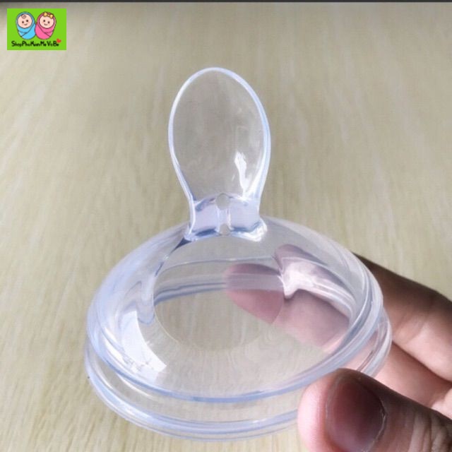 Núm thìa ăn dặm cho bình silicon siêu mềm
