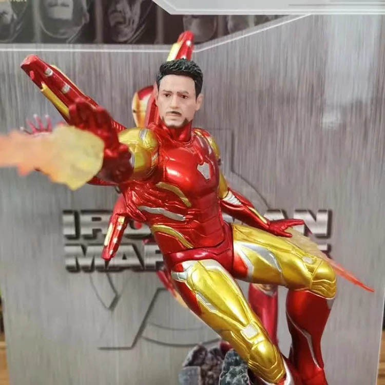 Mô hình tượng Iron man MK85, Rescue vợ tony stark endgame tỉ lệ 1/10