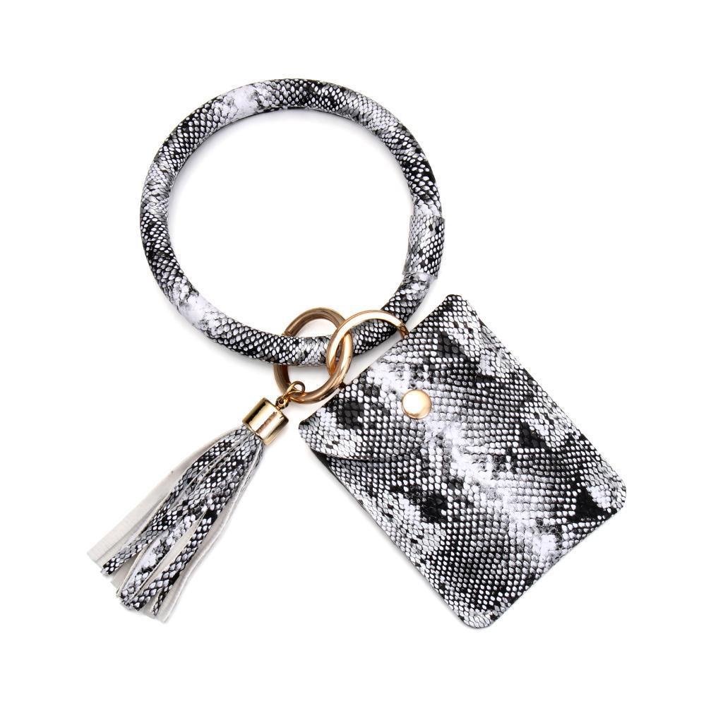 Ví Đựng Thẻ ID / Chìa Khóa Dạng Vòng Tay Thời Trang Cho Nữ Giá Đỡ