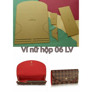 Rập khuôn ví nữ hộp 06 handmade - Xưởng LUXI decor