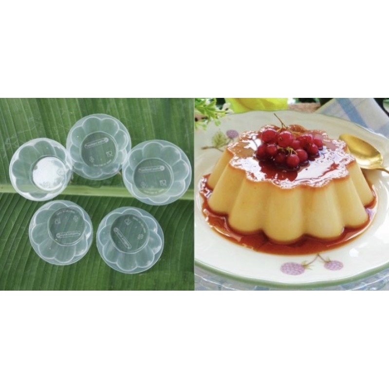 Bộ 20 Khuôn Bánh Flan Bông Gồm Nắp Hiệu Vĩnh Trường